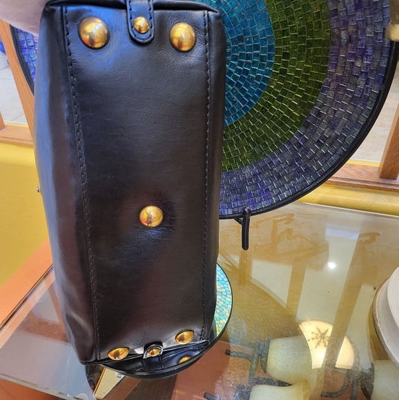 Gucci Black Leather Babouska Dome Satchel. - Picture 12 of 16